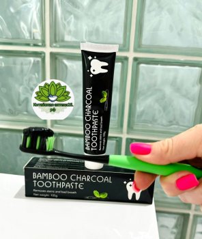 Зубная паста с бамбуковым углем Bamboo Charcoal Toothpaste 
