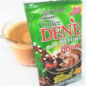 Кофе для очищения/похудения и детокса DENE. 