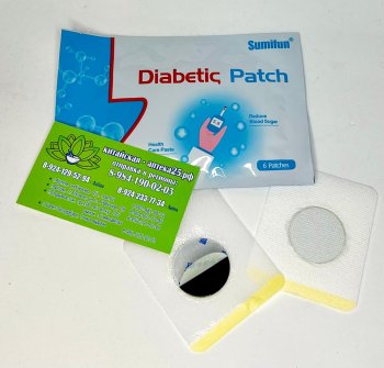 Пластырь от сахарного диабета Diabetic patch (6 пластырей) Sumifun