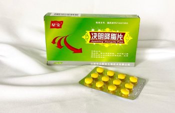 Цзюэмин Цзянчжи Пянь jue ming jiang zhi pian  используются для лечения гиперлипемии и повышенного уровня холестерина